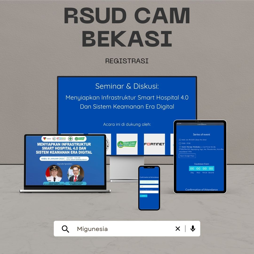 REGISTRASI RSUD CAM BEKASI